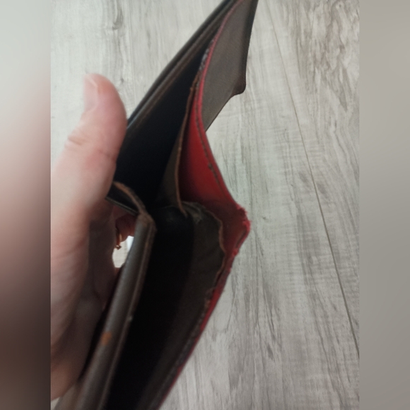 Vintage, Authentic Louis Vuitton Famier Ebene Mens Credit Wallet - Picture 9 of 16